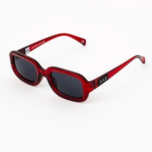 SAD After Hours Red Sunglasses